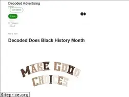 Sites similar to decodedadvertising.medium.com