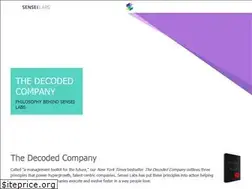 Sites similar to decodedcompany.com