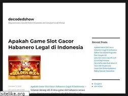 Sites similar to decodedshow.com