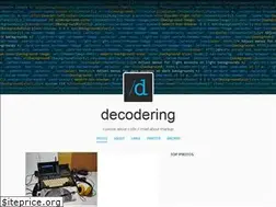 Sites similar to decodering.com