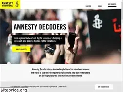 Sites similar to decoders.amnesty.org