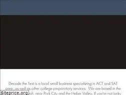 Sites similar to decodethetest.com