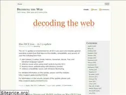 Sites similar to decoding.wordpress.com
