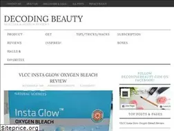 Sites similar to decodingbeauty.com