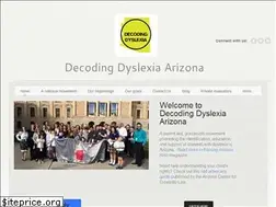 Sites similar to decodingdyslexia-az.com