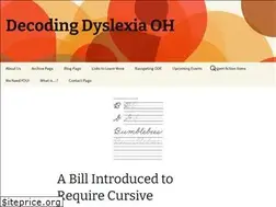Sites similar to decodingdyslexiaoh.org