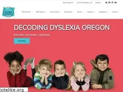 Sites similar to decodingdyslexiaor.org