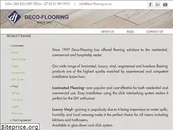 Sites similar to decoflooring.co.za