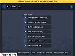 Sites similar to decomana.com