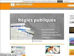 Sites similar to decomatic-sa.fr