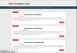 Sites similar to deconceptos.com