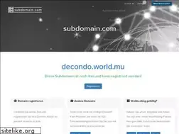 Sites similar to decondo.world.mu