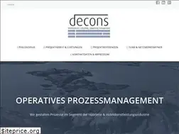 Sites similar to decons-service.de
