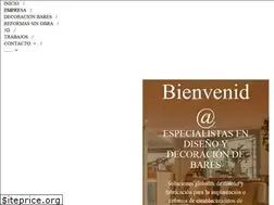 Sites similar to decoracionbares.com