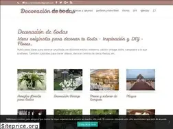 Sites similar to decoracionbodas.net