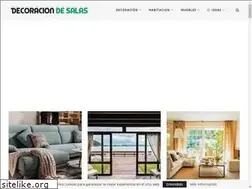 Sites similar to decoraciondesalas.com