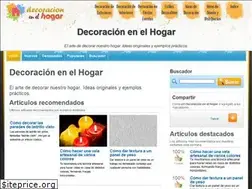 Sites similar to decoracionenelhogar.com