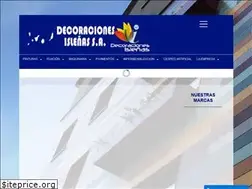 Sites similar to decoracionesislenas.com