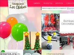 Sites similar to decoracioneslosglobos.com
