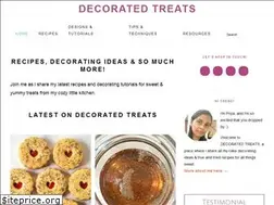 Sites similar to decoratedtreats.com