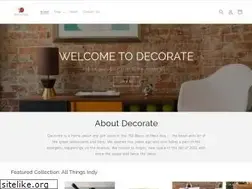 Sites similar to decorateindy.com