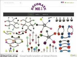 Sites similar to decoratemebodyjewelry.com