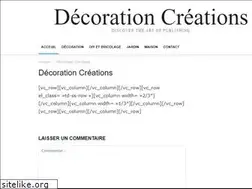 Sites similar to decoration-creations.com