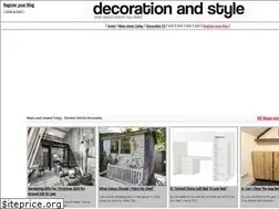 Sites similar to decorationandstyle.com