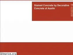 Sites similar to decorativeconcreteofaustin.com
