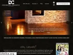 Sites similar to decorativeconcreteoftexas.com