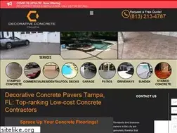 Sites similar to decorativeconcretetampa.com