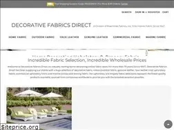 Sites similar to decorativefabricsdirect.com