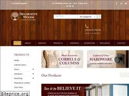 Sites similar to decorativewoods.com