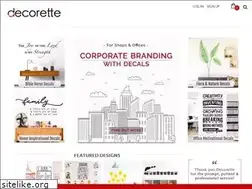 Sites similar to decorettestore.com