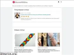 Sites similar to decormilaikina.ru