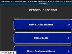 Sites similar to decorshoppe.com