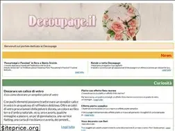 Sites similar to decoupage.it