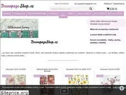 Sites similar to decoupageshop.cz