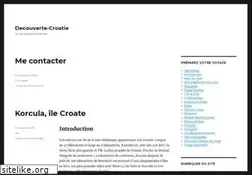 Sites similar to decouverte-croatie.com