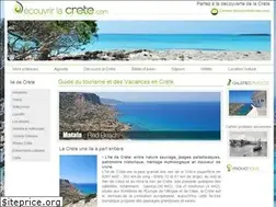 Sites similar to decouvrirlacrete.com