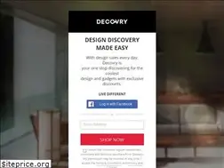 Sites similar to decovry.com