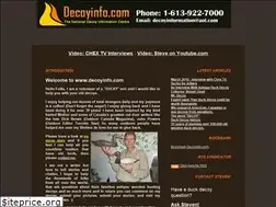 Sites similar to decoyinfo.com