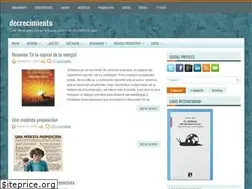 Sites similar to decrecimiento.info