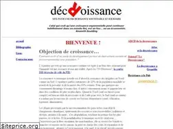 Sites similar to decroissance.free.fr
