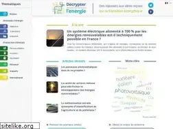 Sites similar to decrypterlenergie.org