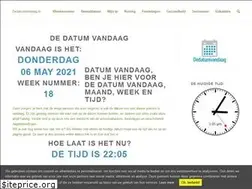 Sites similar to dedatumvandaag.nl