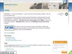 Sites similar to deddingtonhistory.uk
