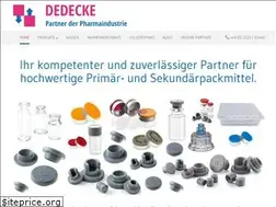 Sites similar to dedecke-gmbh.de