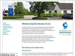 Sites similar to dedeckerenco.be
