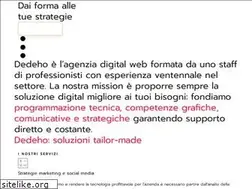 Sites similar to dedeho.it